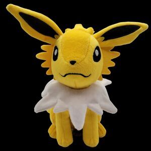Tomy Pokemon Jolteon Plush 8" Stuffed Plush Toy Doll Eevee Evolution 2016